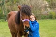 Samantha mit Gjósta von der Leberweide